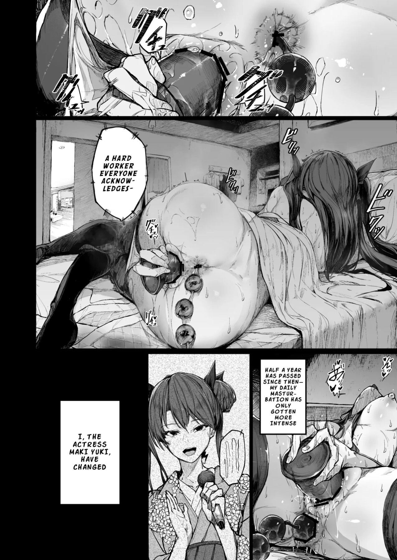 Hentai Manga Comic-The Downfall of an Actress Corrupted by Pleasure –-Chapter 2-3